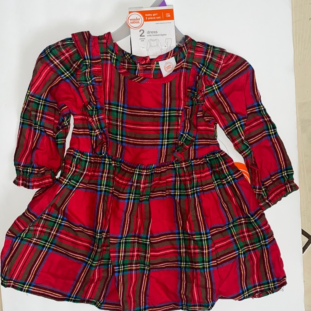 Wonder nation Baby girl set